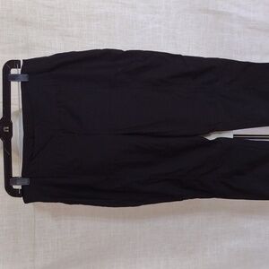 NWOT New Directions pull-on stretch black straight-leg pants